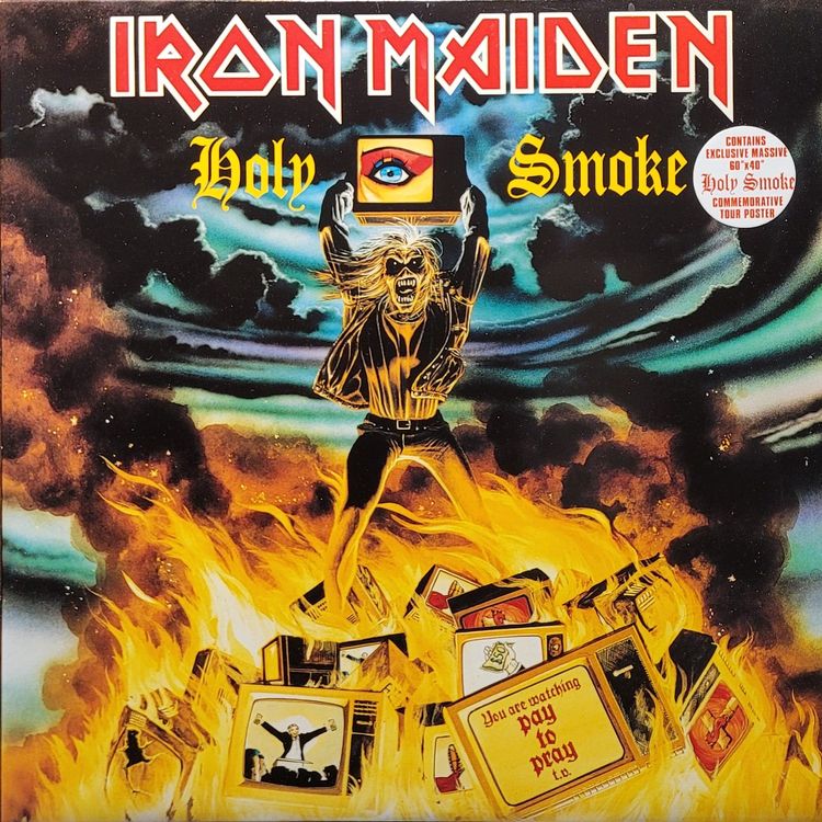 Iron Maiden — Holy Smoke — UK Original