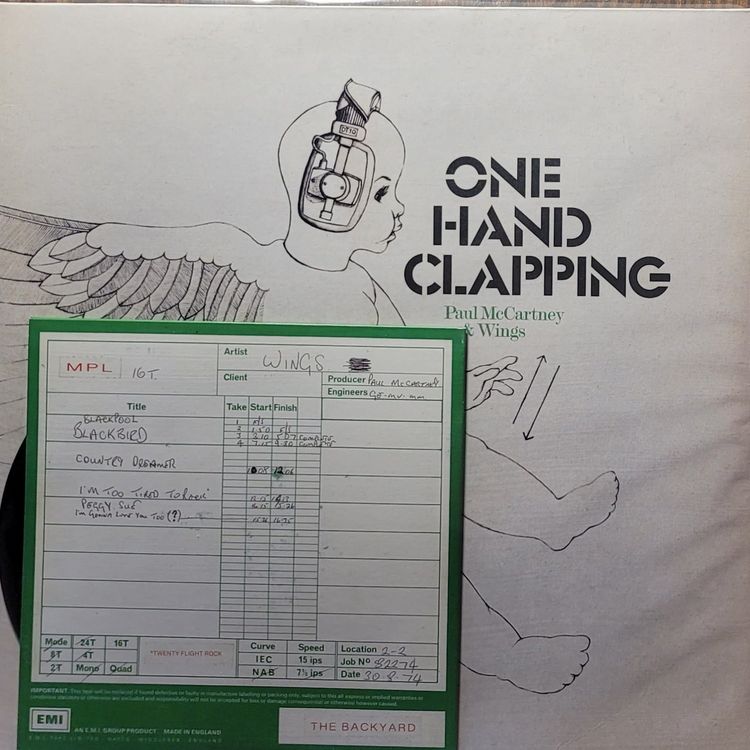 Paul McCartney & Wings — One Hand Clapping — Special Edition
