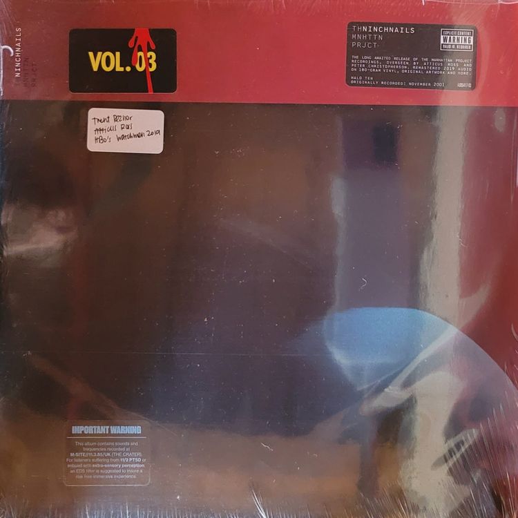 Trent Reznor and Atticus Ross — Watchmen Vol 3. — Original