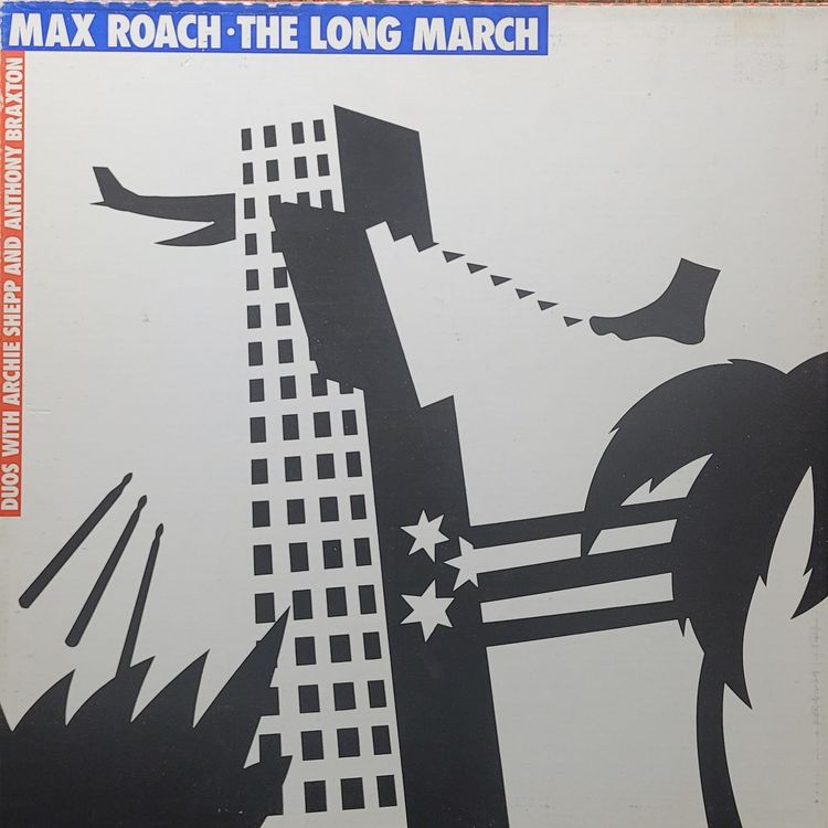 Max Roach / Archie Shepp / Anthony Braxton — the Long March — Original Box