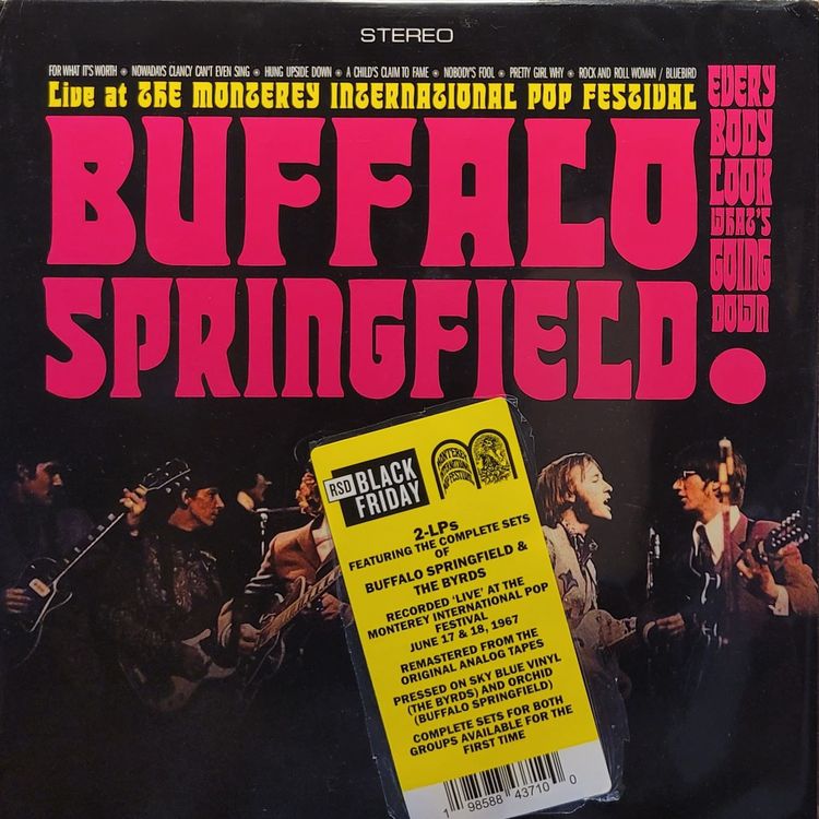 Buffalo Springfield / The Byrds — Live at The Monterey International Pop Festival — Original