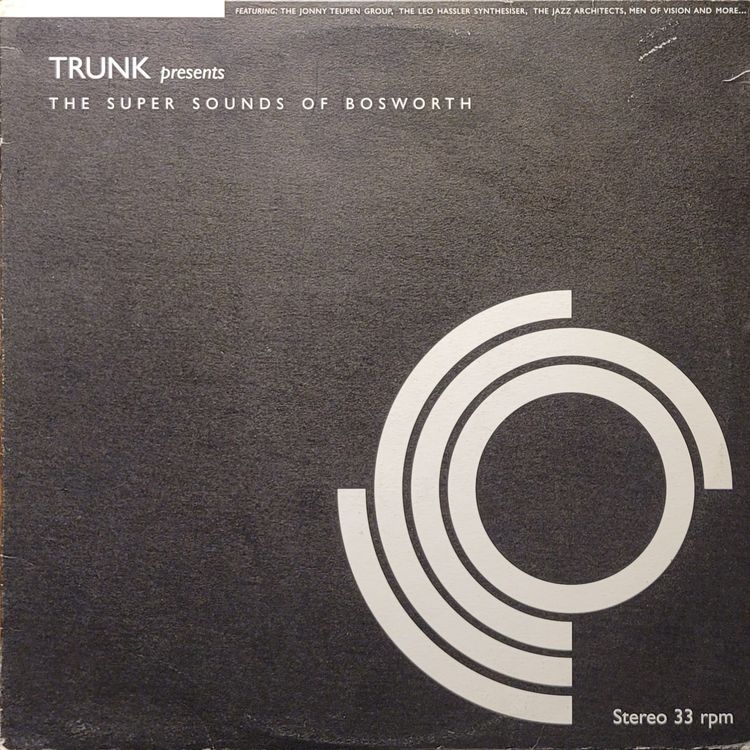 Various — The Super Sounds Of Bosworth — Original