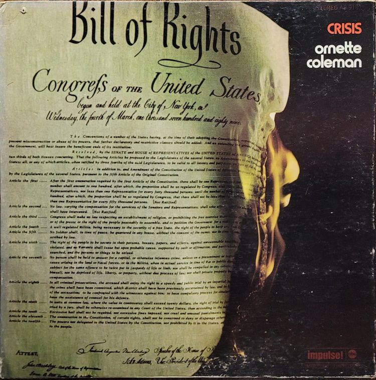 Ornette Coleman - Crisis - Original