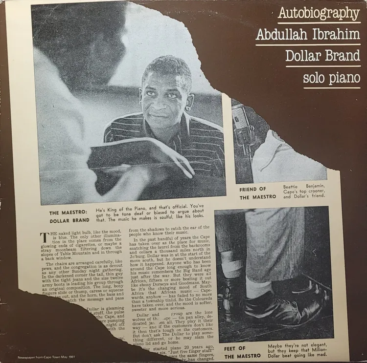 Abdullah Ibrahim / Dollar Brand - Autobiography - Original
