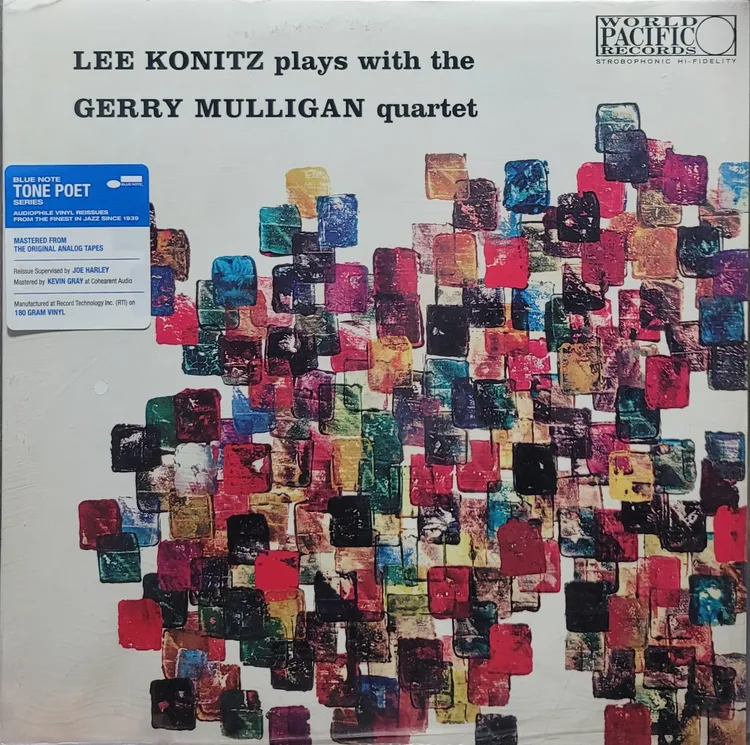 Lee Konitz Plays With The Gerry Mulligan Quartet - Self-titled - Tone Poet