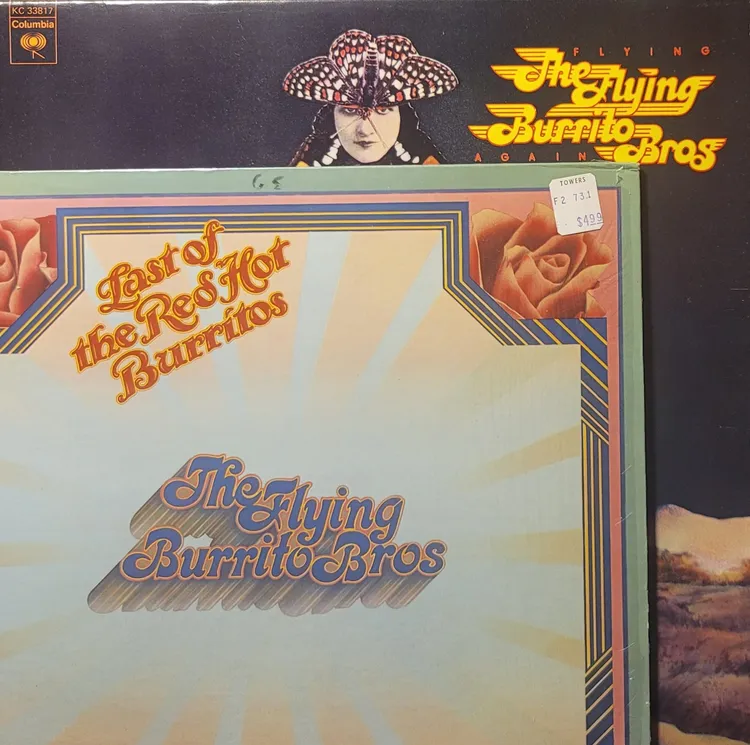The Flying Burrito Bros - Flying Again / The Last Of The Red Hot Burritos - Bundle