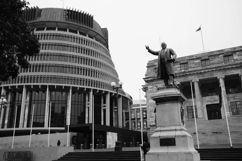 New Zealand Parliament Buildings.