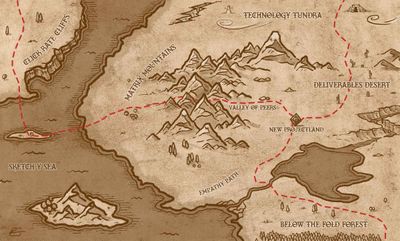 Fantasy Map for Web Designers