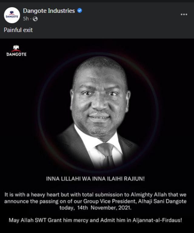 SANI DANGOTE