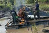 Orpaillage clandestin : nouvelles opérations à Bocanda et à Noé, 120 matériels détruits