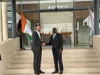 Abbad Reda, nouveau DG de MTN Côte d'Ivoire reçu à l'ARTCI