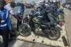 Contrôle routier à Abidjan : 37 motos saisies et envoyées à la fourrière