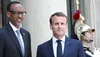 Paul Kagame Emmanuel Macron à l'Elysée (Ph : France 24)