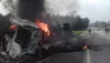 Explosion d'un camion citerne sur l'autoroute