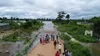 Inondation à Bouaflé, Côte d'Ivoire en juin 2018