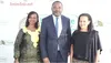 Gnamien Konan entouré de Barry Abibata et de Nadia Tourqui
