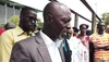 Charles Koffi Hanon, président du RENADVIDET-CI avec certaines victimes des déchets toxiques ce jeudi 28 mars 2019, au tribun
