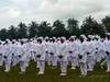 Traditionnelle cérémonie de port de blouse de l'institut National de Formation des Agents de Santé (INFAS)