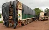 Côte d’Ivoire : un camion de bois saisi à M’Bahiakro