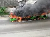 Désobéissance civile et grève de la FESCI : des bus de la Sotra brulés