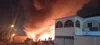 Gros incendie de barraques à Angré Djibi ce 10 décembre 2020