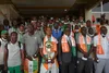 Les Eléphanteaux, vainqueurs du tournoi de l’UFOA B de retour à Abidjan