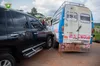 Alcide Djédjé victime d’un accident de la route, son épouse grièvement blessée : des images