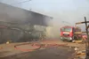 Incendie à Anono ce 7 mars 2023: plusieurs maisons en feu