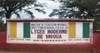 Pluie sur Vavoua: une partie de la clôture du lycée moderne emportée