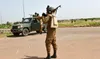 Des hommes de l'armée du Burkina Faso