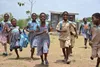 Elèves du primaire en Côte d'Ivoire
