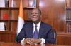 Alassane Ouattara, président de la République de Côte d'Ivoire