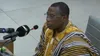 Dadis Camara lors du procès du massacre de 2009 en Guinée
