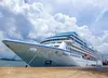 Le navire de croisière MS INSIGNIA au port d’Abidjan