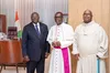 Mgr Joseph AKA, le nouvel évêque de Yamoussoukro, exprime sa reconnaissance et sa gratitude au Président Ouattara