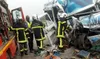 Accident sur l'autoroute du nord, en Côte d'Ivoire. © Crédit Photo DR