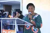 Harlette Badou, présidente de l’Union des femmes du rassemblement des Houphouëtistes pour la démocratie et la paix ( UF-RHDP)