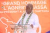 Robert Beugré Mambé dans l'Agneby-Tiassa, lors d'une cérémonie d'hommage au président Ouattara, le samedi 4 mai 2024 à Agbovi