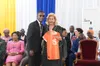 Dominique Ouattara donne le coup d'envoi du 15ème tournoi de football de la Fondation Children Of Africa