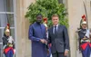 Emmanuel Macron et Bassirou Diomaye Faye à Paris le 20 juin 2024