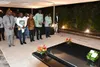 Tidjane Thiam sur la tombe de Zady Kessy Marcel le 20 juin 2024