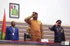 Le capitaine Ibrahim Traoré lors du Premier sommet des Chefs d’Etat de l’Alliance des États du Sahel (AES) à Niamey