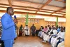 Dr Amédé Koffi Kouakou lors de sa tournée à Hiré le 19 juillet 2024