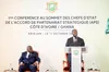 Les Présidents Ouattara et Akufo-Addo échangent sur le projet de la monnaie unique Eco-CEDEAO