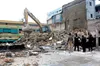 Démolition d’un immeuble dangereux à Adjamé