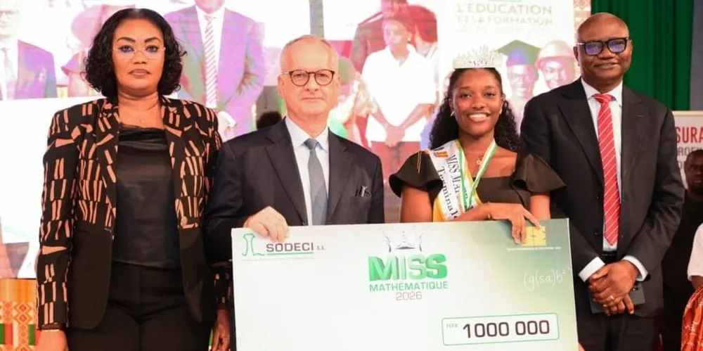 Miss mathématique 2026 : la SODECI récompense les lauréates
