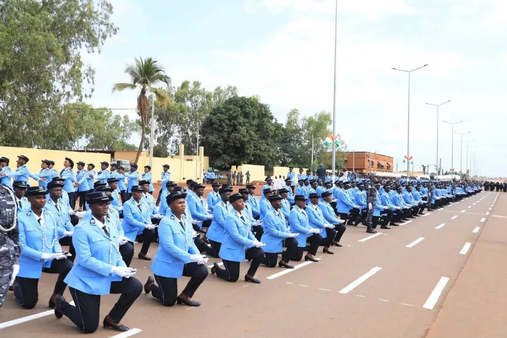 Korhogo : Remise d'épaulettes à 2015 sous-officiers de la promotion 2025-2027 de police