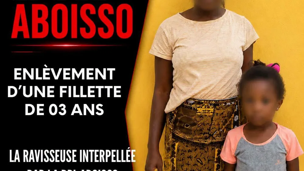 Aboisso : la fillette de 3 ans retrouvée, une adolescente interpellée