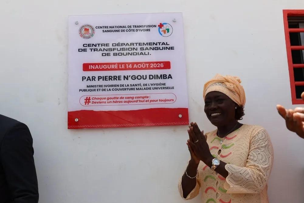 Boundiali dotée d'un centre de transfusion sanguine