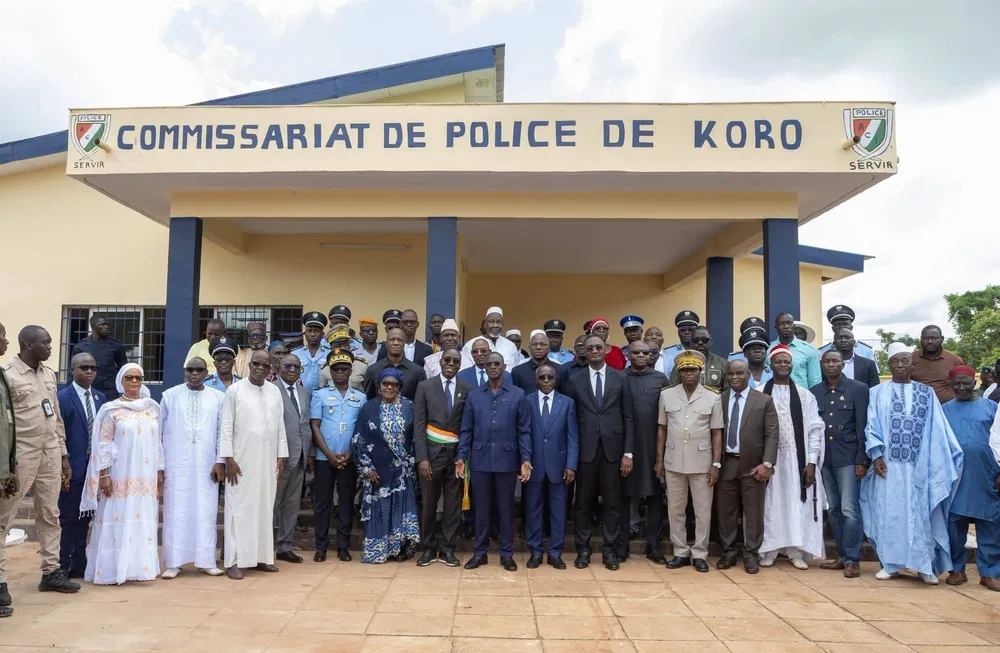 Le premier commissariat de police de Koro inauguré